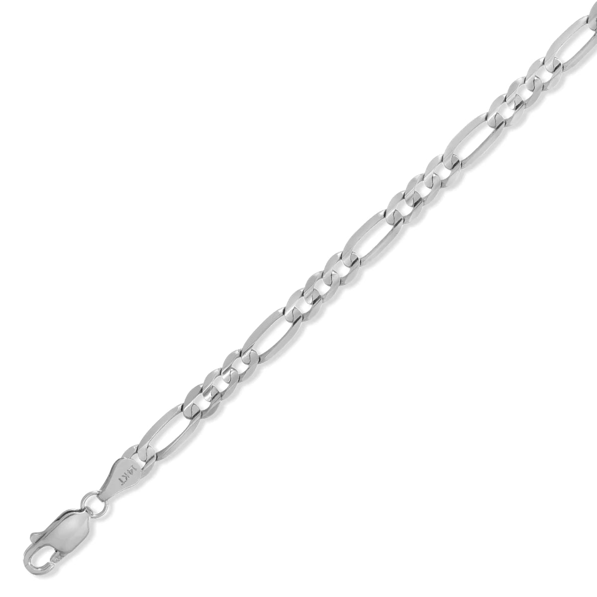 4.5MM SOLID FIGARO CHAIN