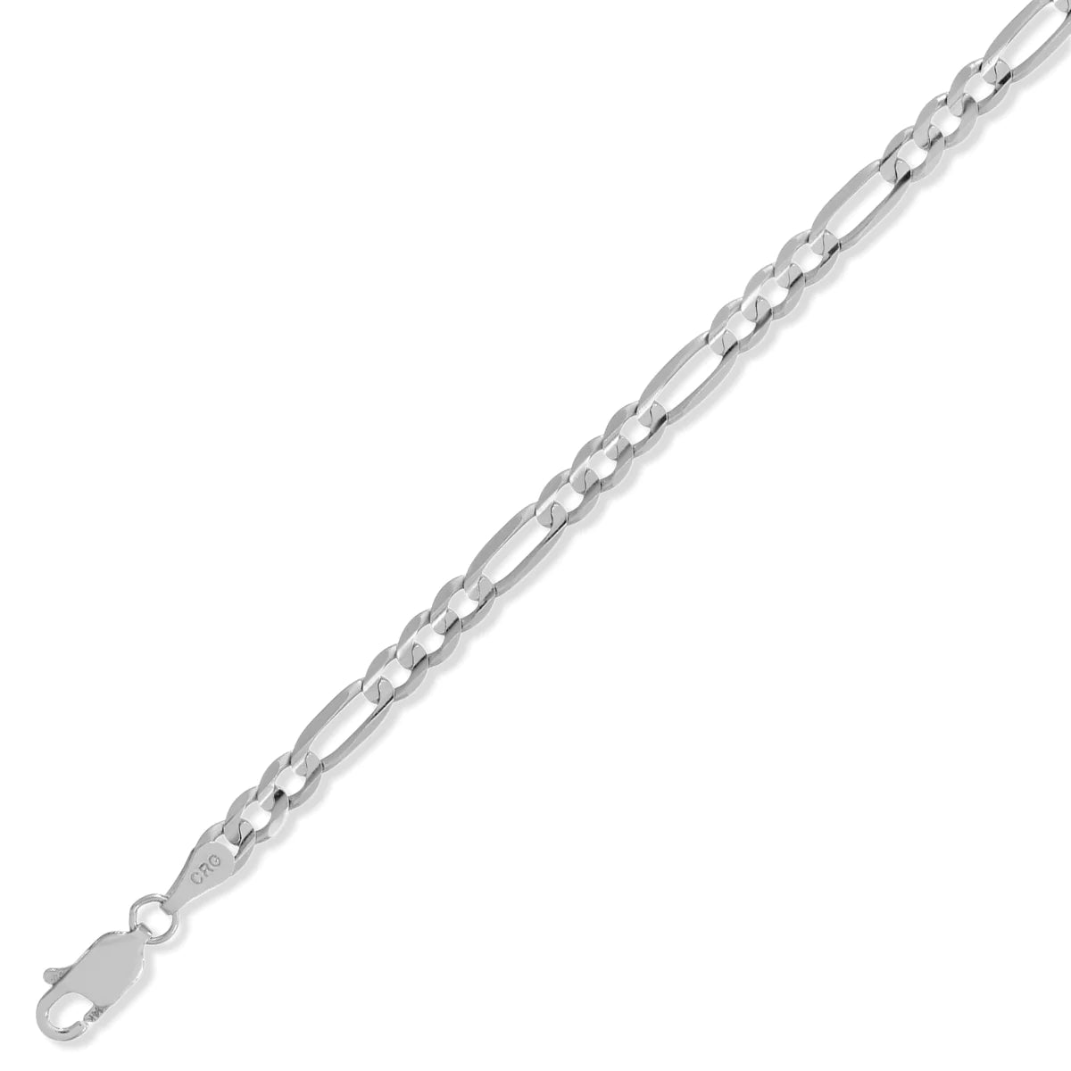 4MM SOLID FIGARO CHAIN