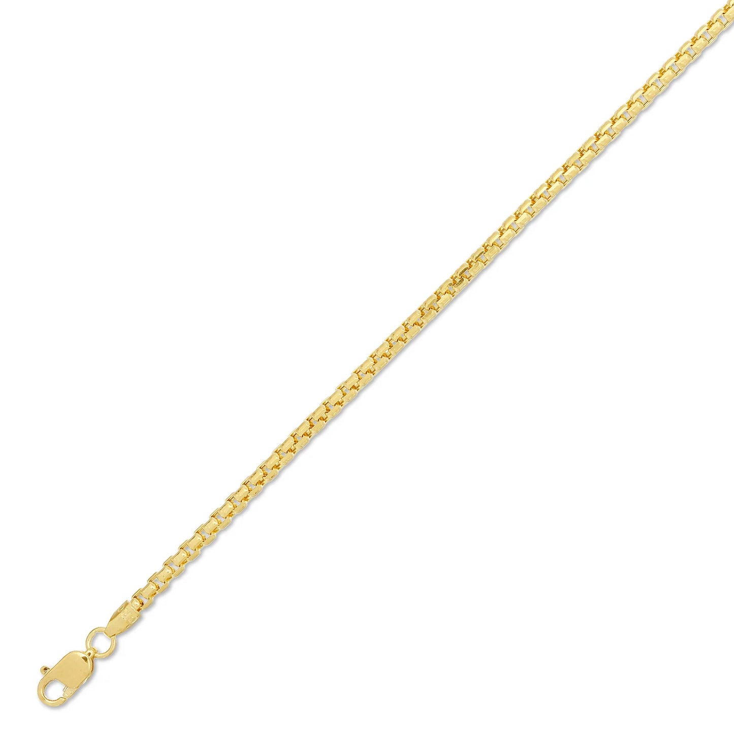 2.2MM HOLLOW BOX CHAIN