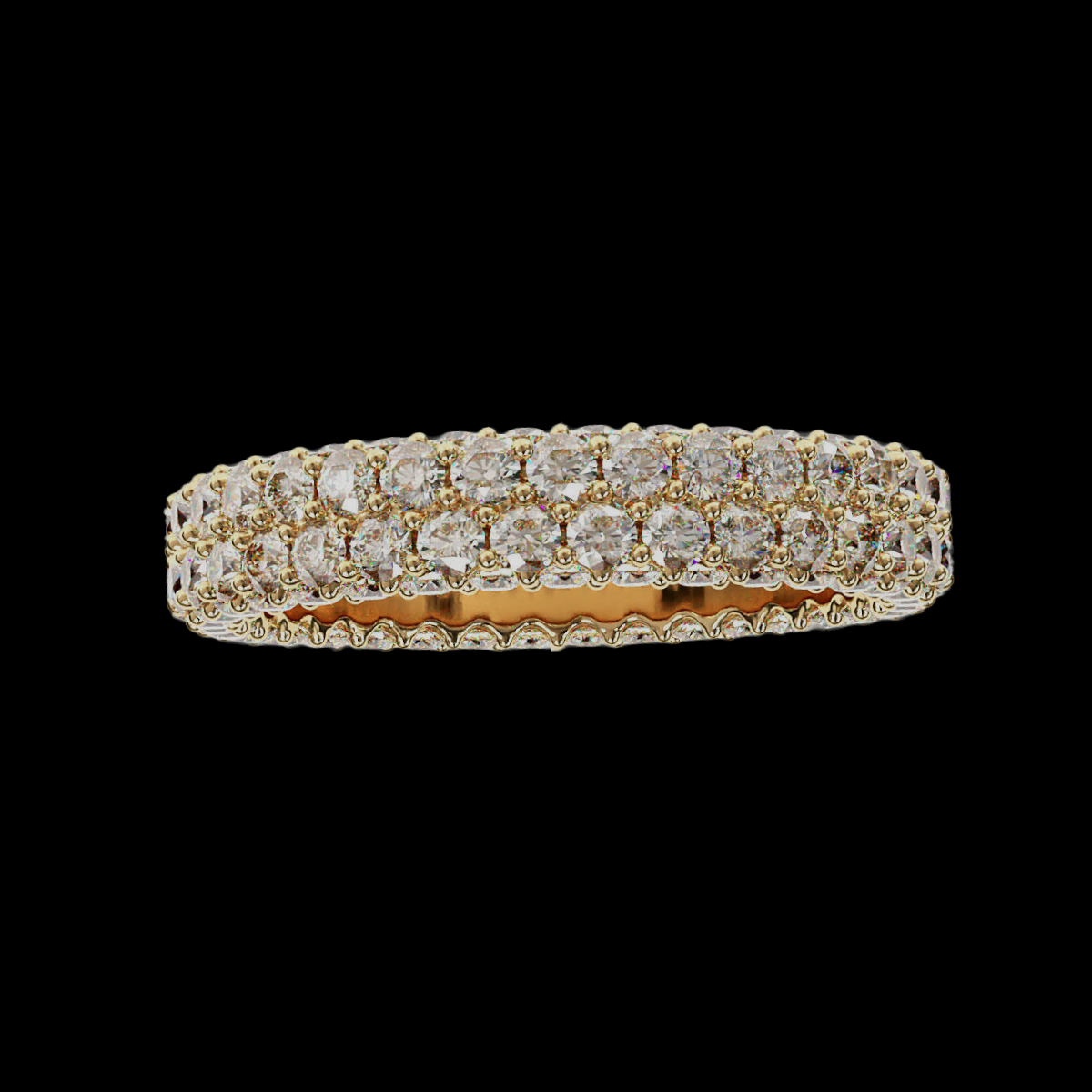 4MM DIAMOND ETERNITY RING
