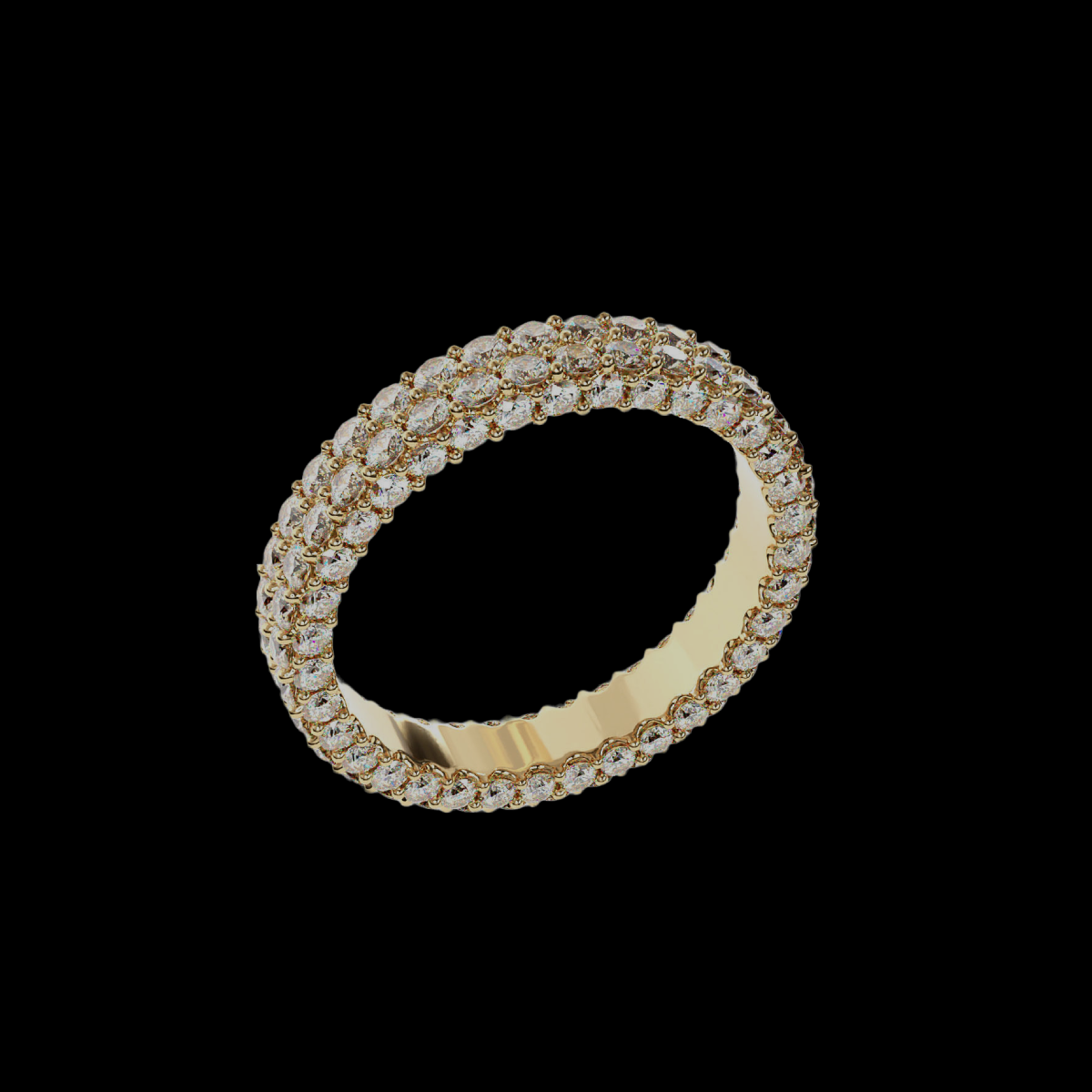 4MM DIAMOND ETERNITY RING