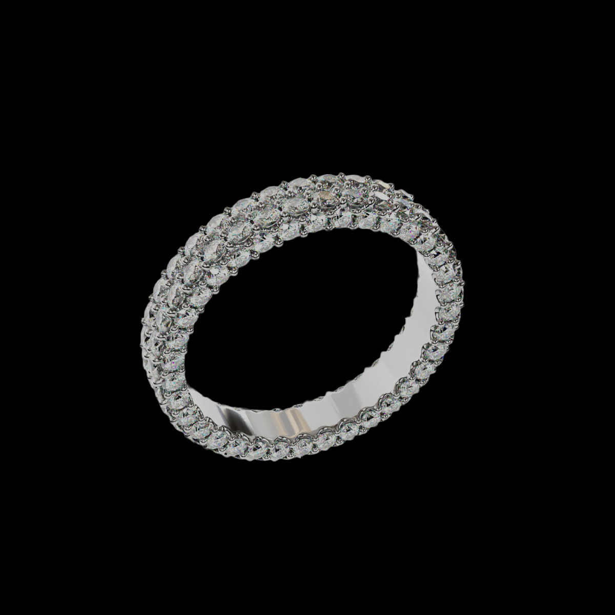 4MM DIAMOND ETERNITY RING