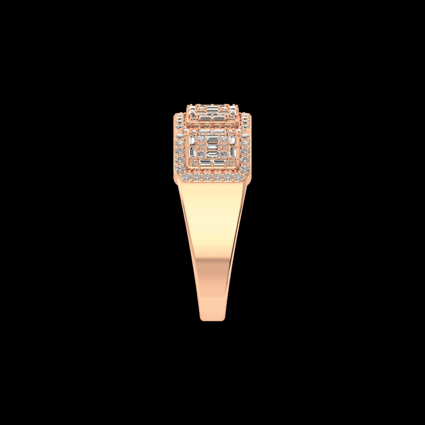 9MM BAGUETTE DIAMOND RING