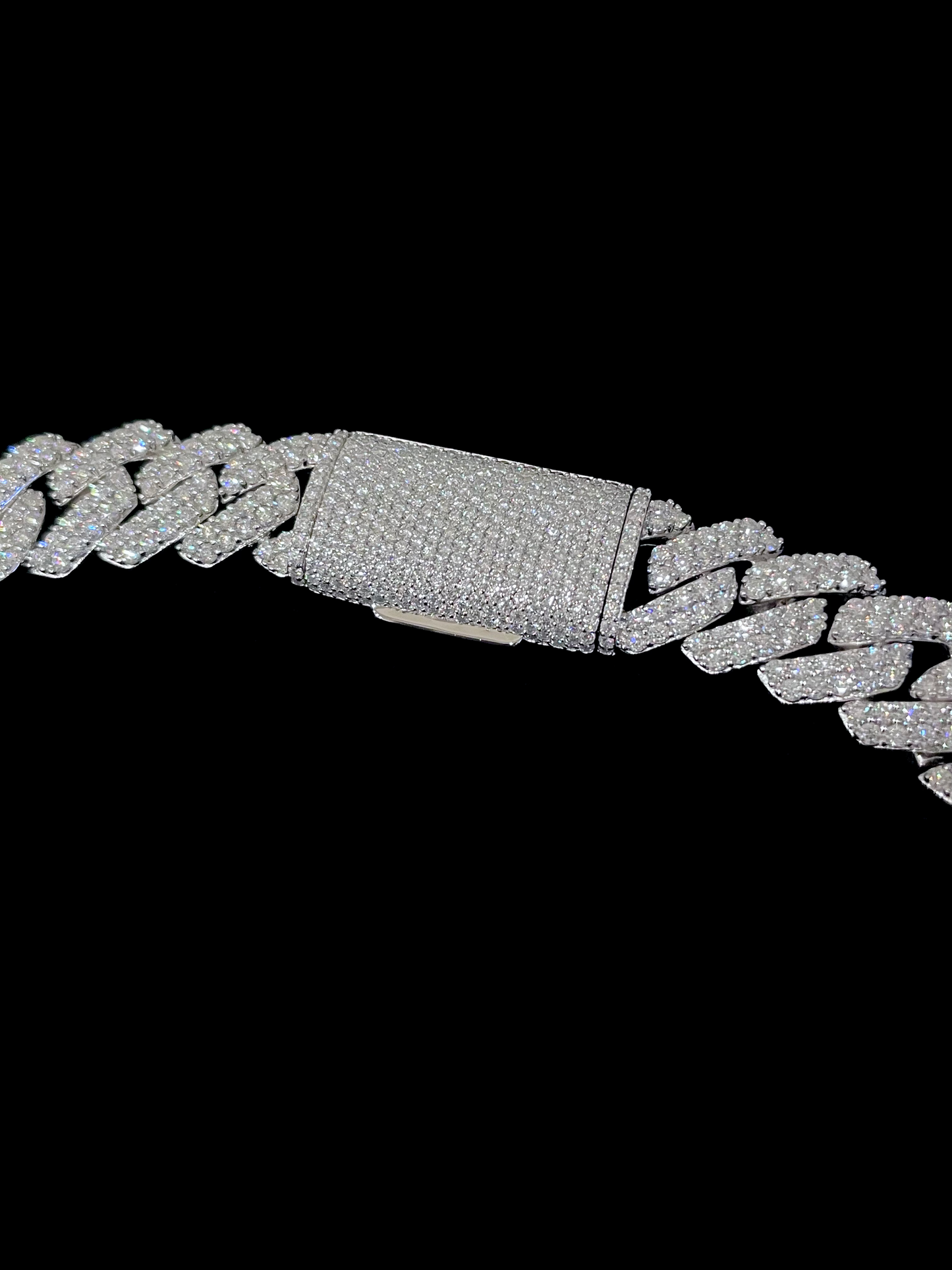 15MM MOISSANITE GUCCI CUBAN LINK CHAIN