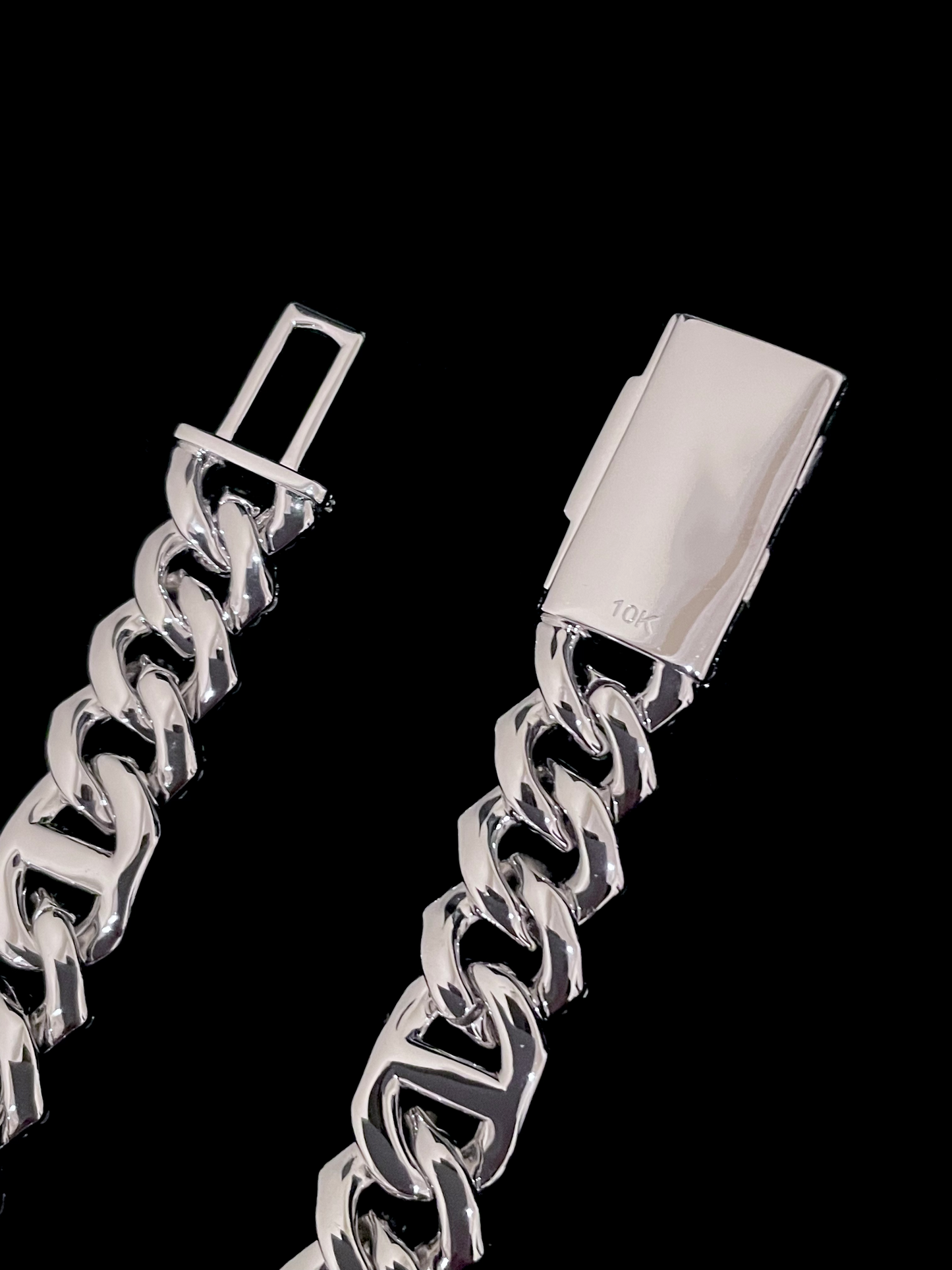 15MM MOISSANITE GUCCI CUBAN LINK CHAIN