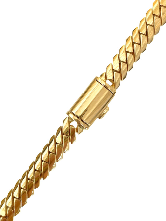 7MM SOLID SHARP MIAMI CUBAN CHAIN