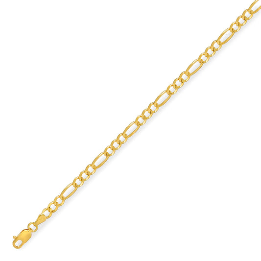 4MM SOLID FIGARO CHAIN