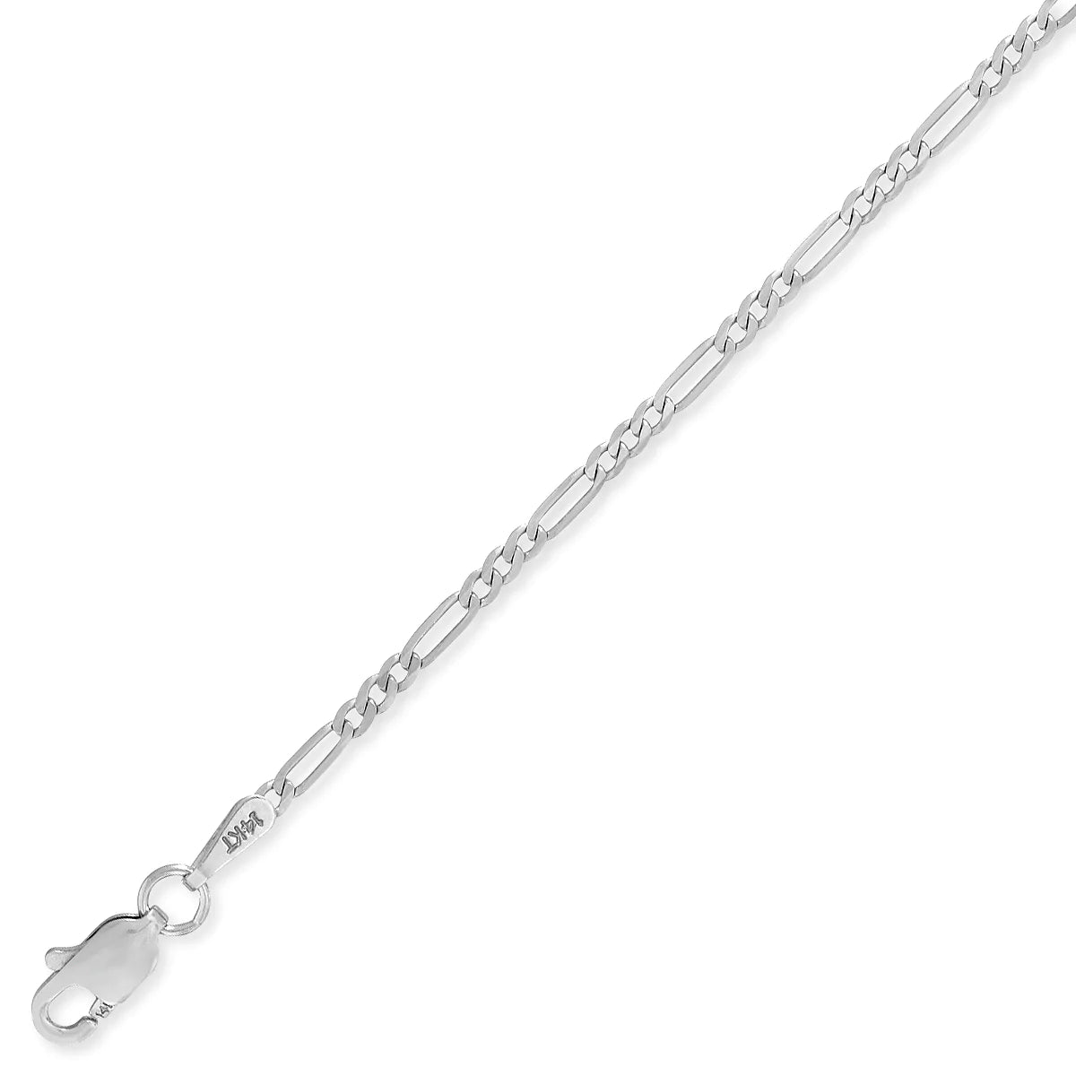 2MM SOLID FIGARO CHAIN