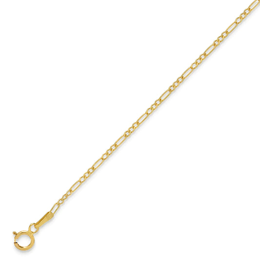 1.5MM SOLID FIGARO CHAIN