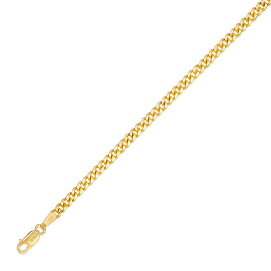 2.5MM SOLID MIAMI CUBAN CHAIN