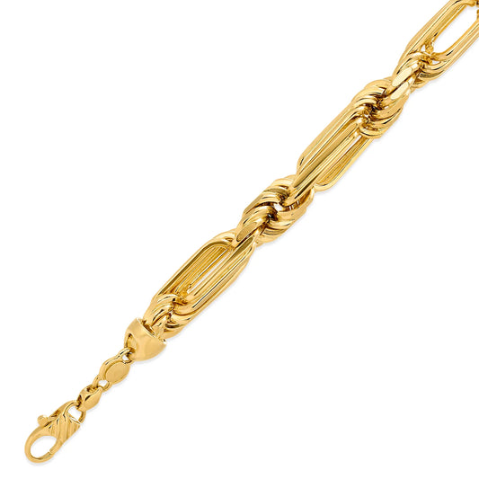 10.5MM SOLID FIGAROPE CHAIN