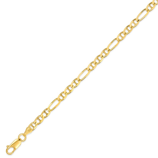 4.5MM SOLID FIGARO GUCCI CHAIN