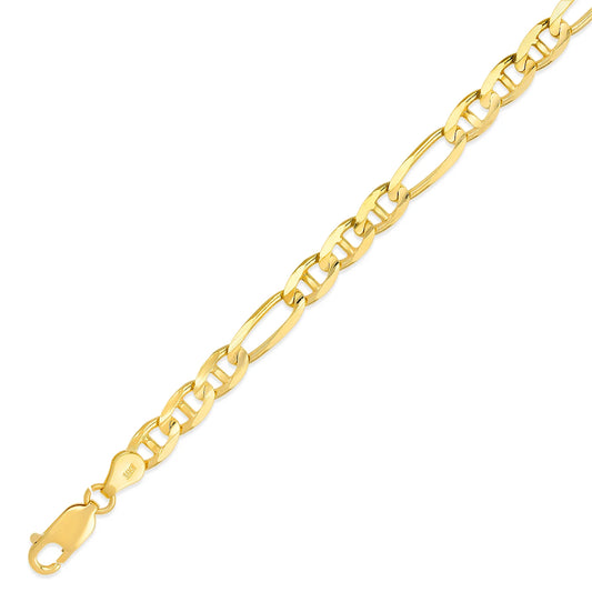 6.5MM SOLID FIGARO GUCCI CHAIN