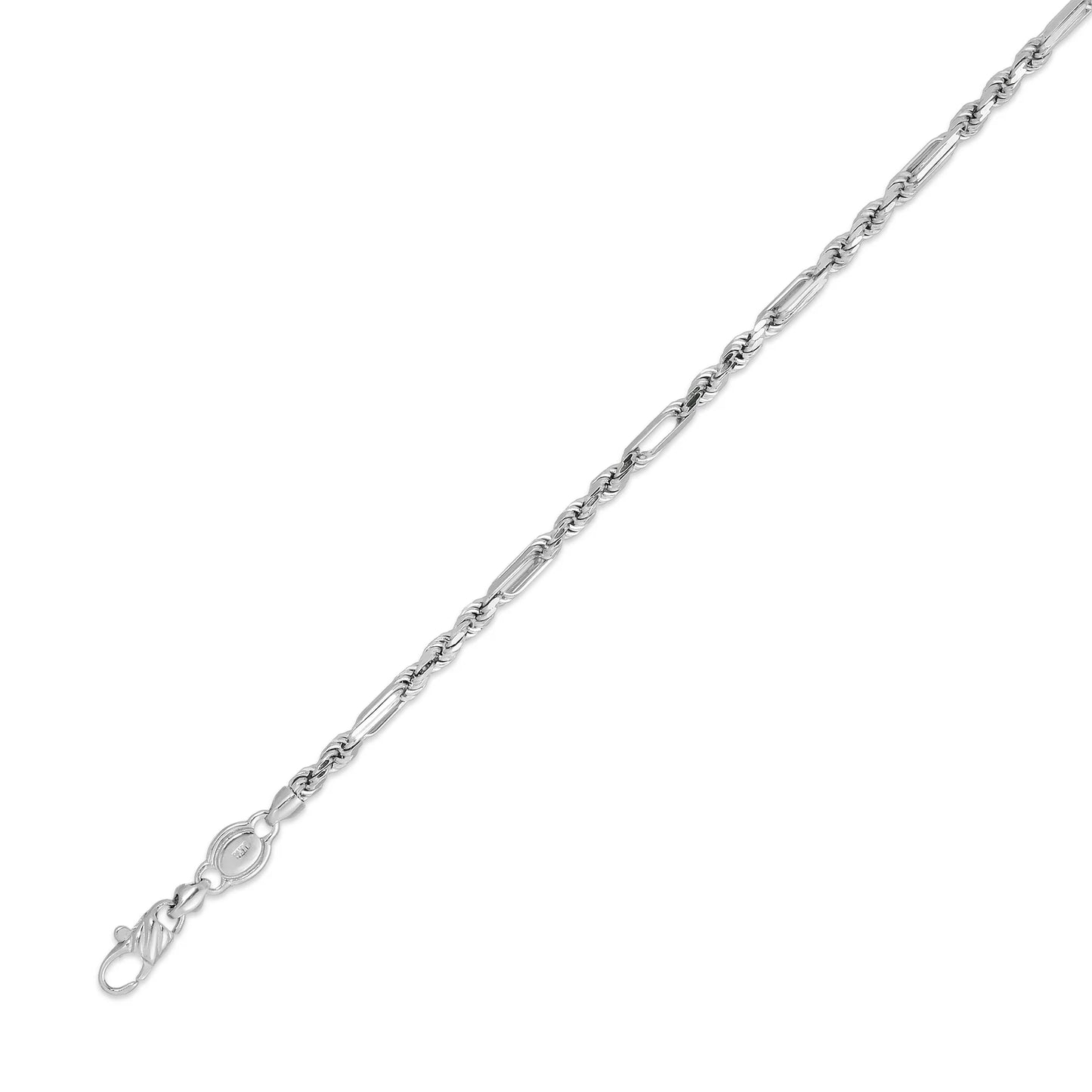 3MM SOLID FIGAROPE CHAIN