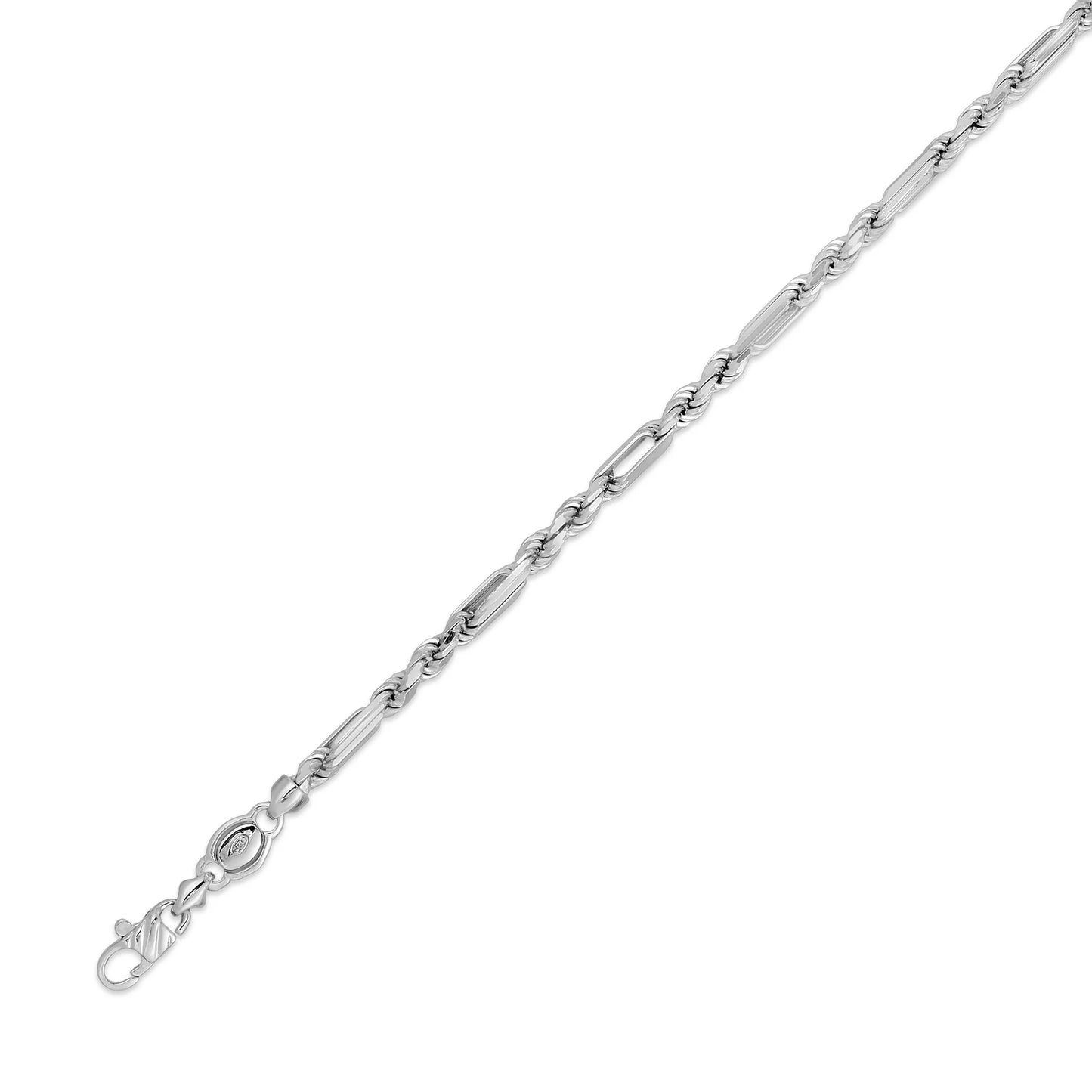 3.5MM SOLID FIGAROPE CHAIN