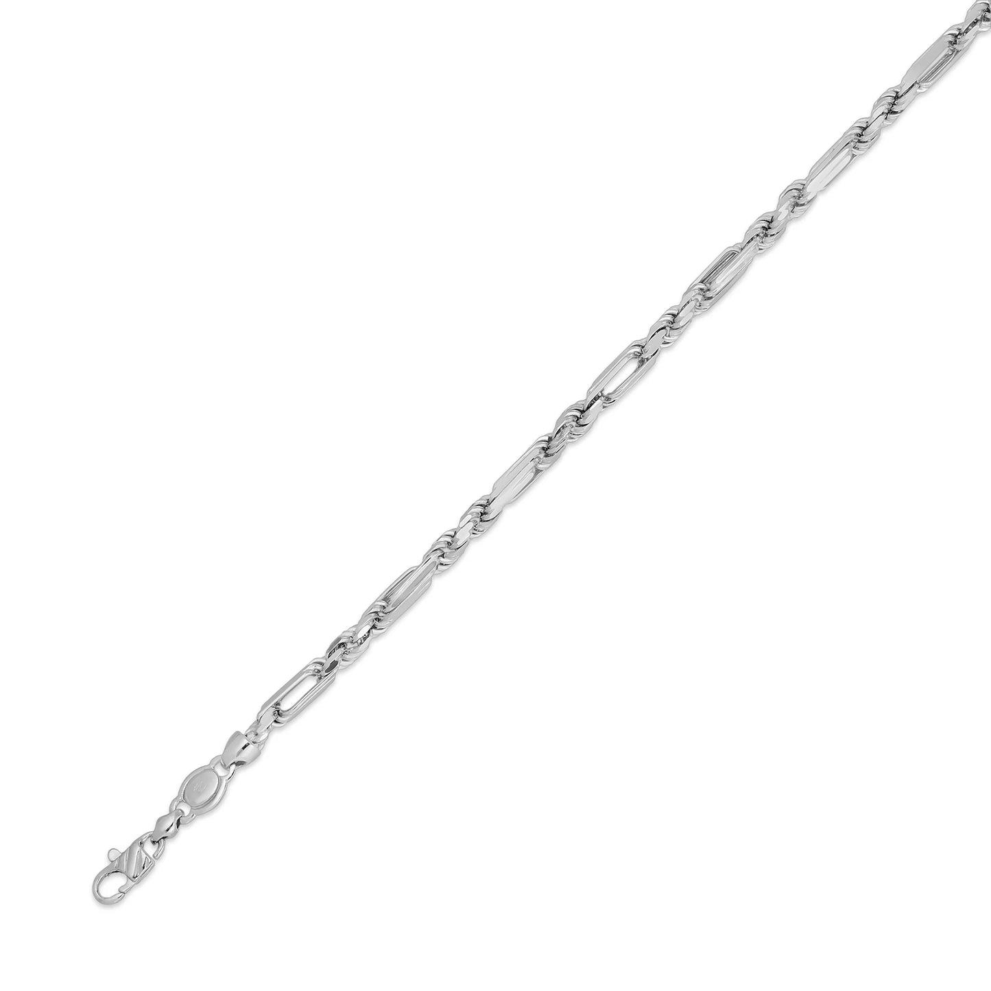 4MM SOLID FIGAROPE CHAIN