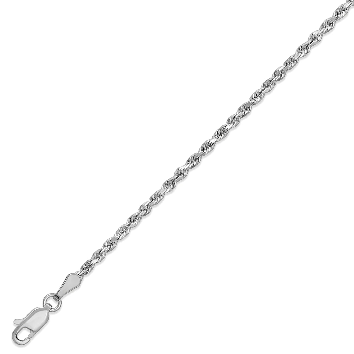 2.5MM SOLID ROPE CHAIN