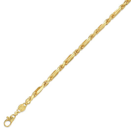 5MM SOLID FIGAROPE CHAIN