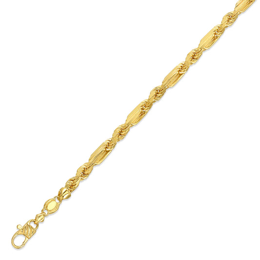 6.5MM SOLID FIGAROPE CHAIN