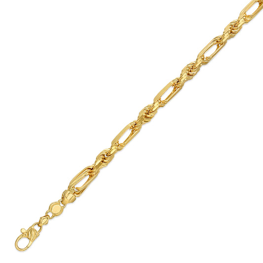 7.5MM SOLID FIGAROPE CHAIN