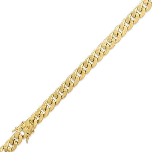 9.5MM HOLLOW MIAMI CUBAN BRACELET