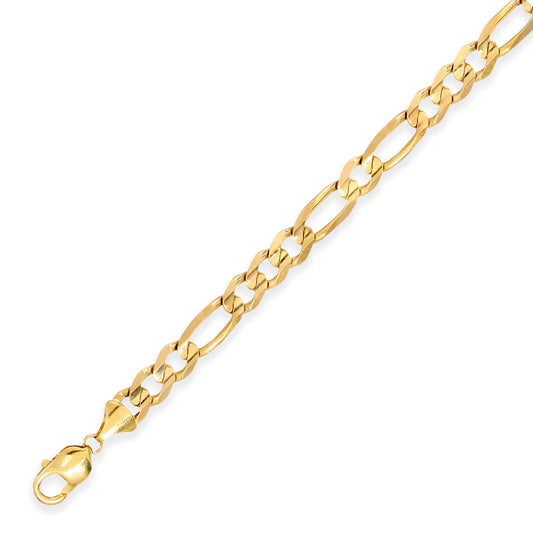 10MM SOLID FIGARO CHAIN