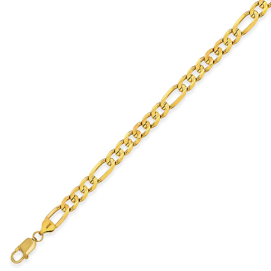 8MM SOLID FIGARO CHAIN