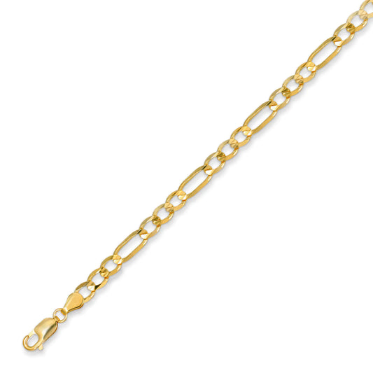 6MM SOLID FIGARO CHAIN