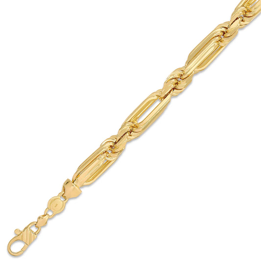 9MM SOLID FIGAROPE CHAIN