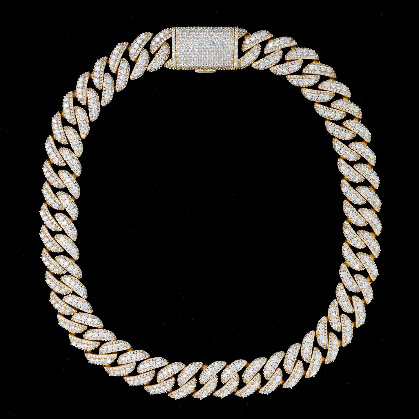 20MM MOISSANITE CUBAN LINK CHAIN