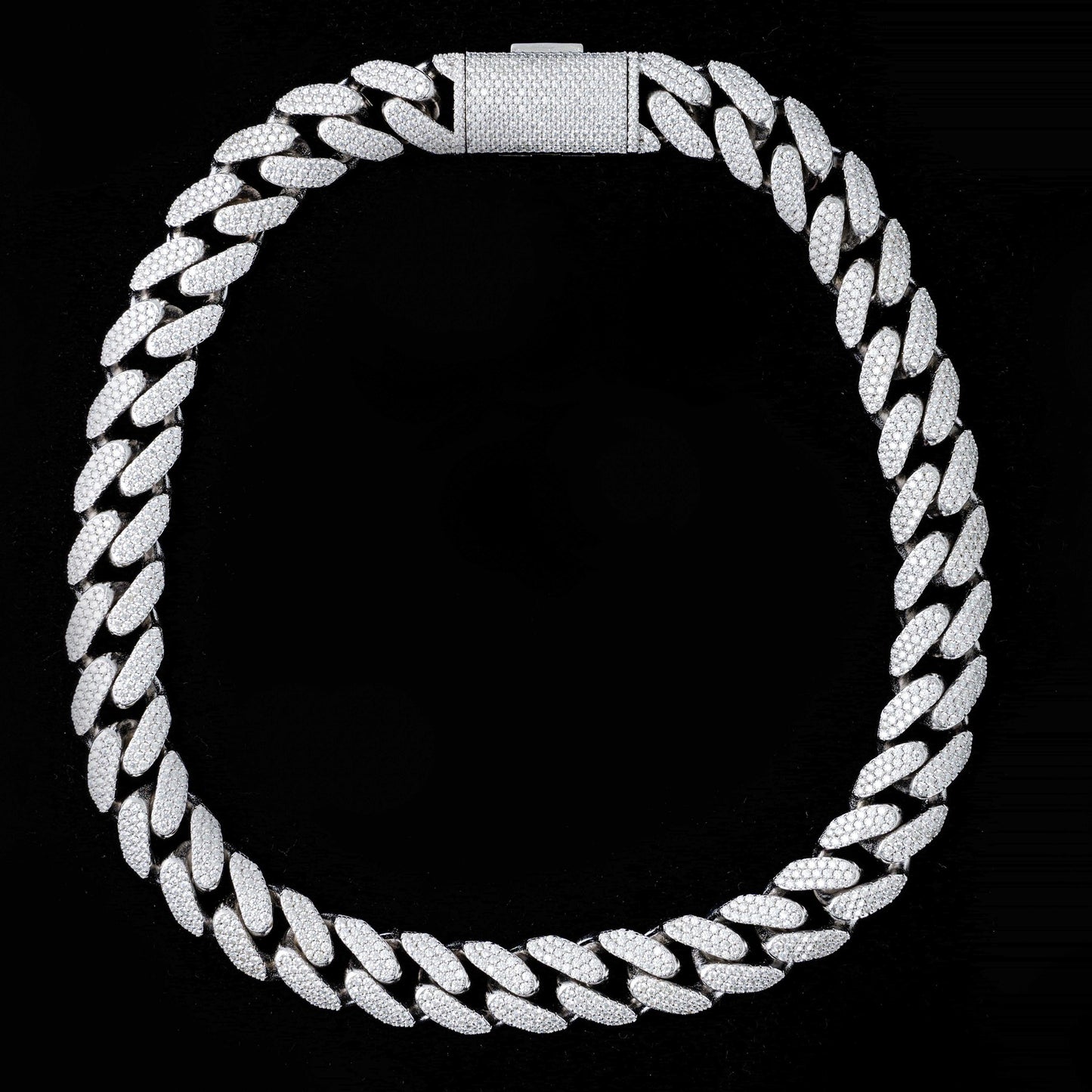 18MM MOISSANITE CUBAN LINK CHAIN