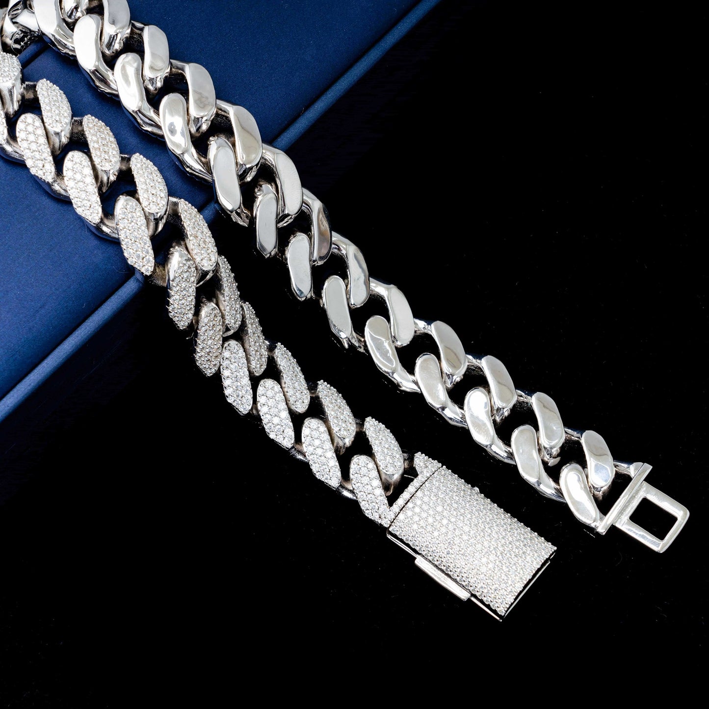 18MM MOISSANITE CUBAN LINK CHAIN