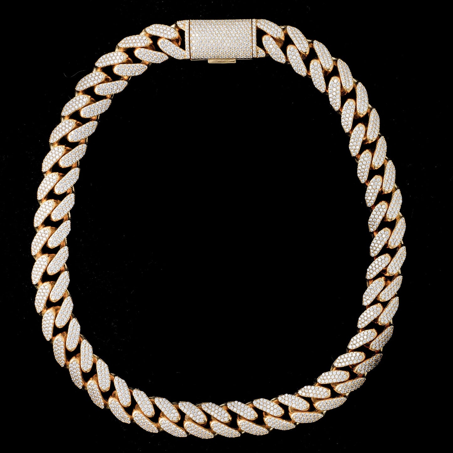 18MM MOISSANITE CUBAN LINK CHAIN