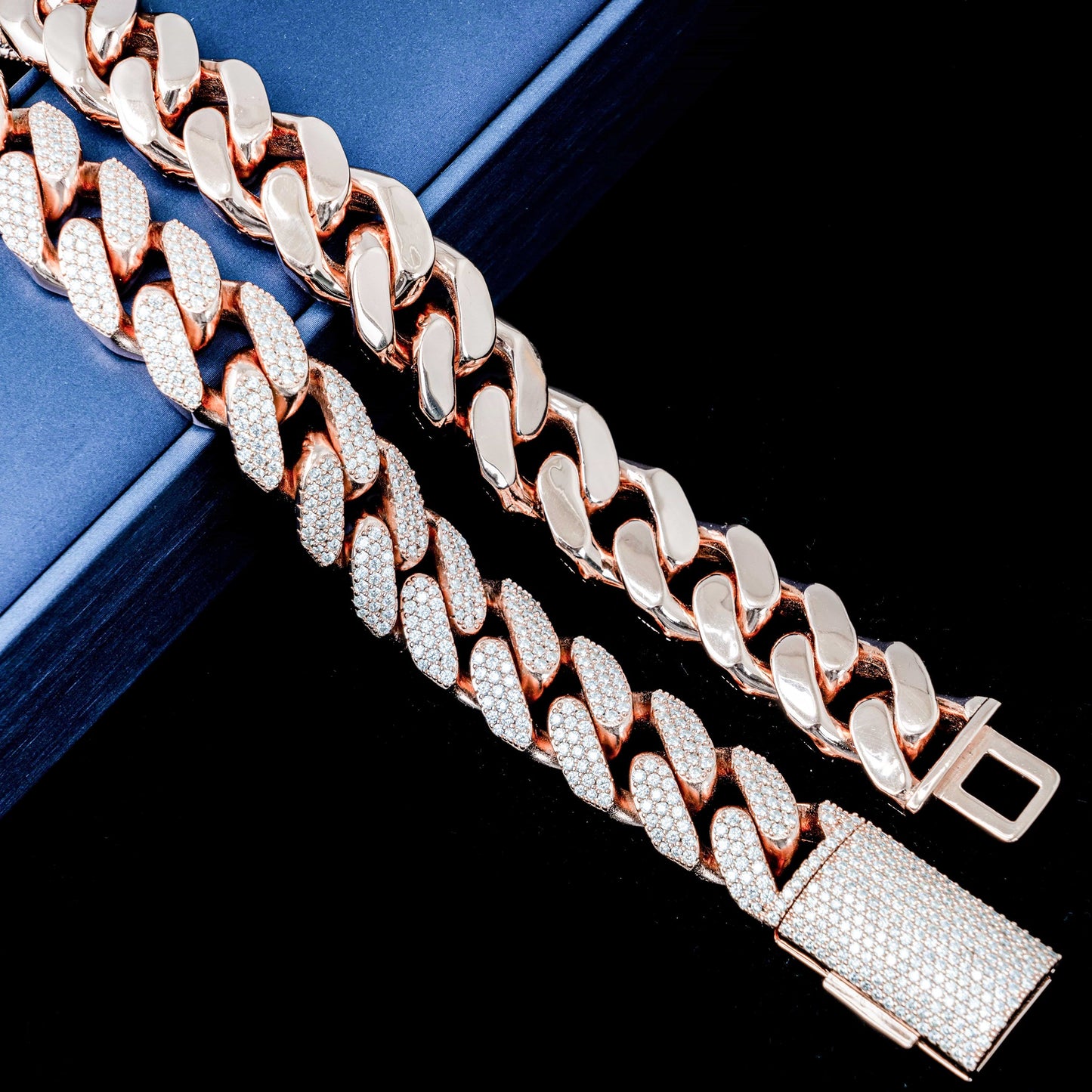 18MM MOISSANITE CUBAN LINK CHAIN