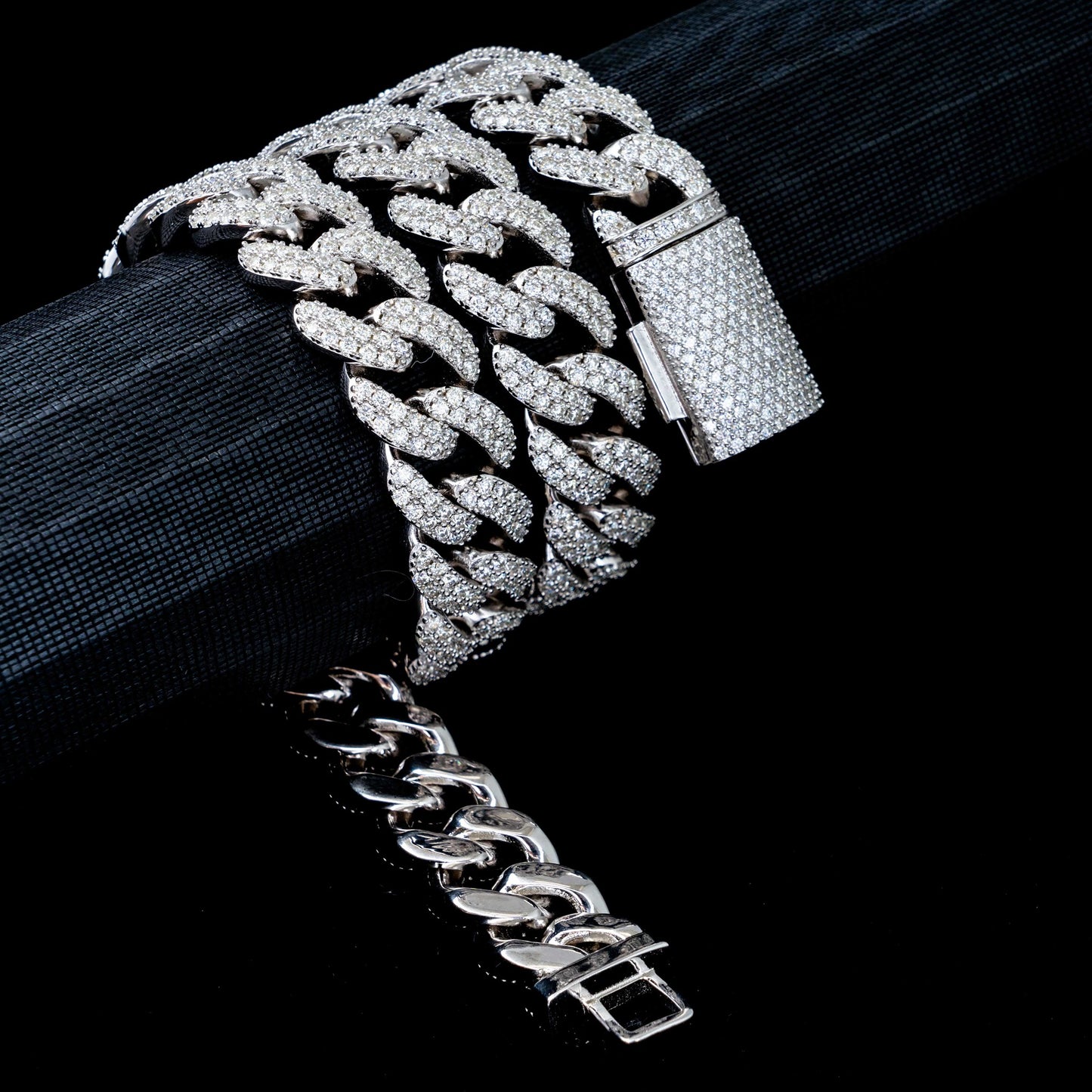 15MM MOISSANITE CUBAN LINK CHAIN