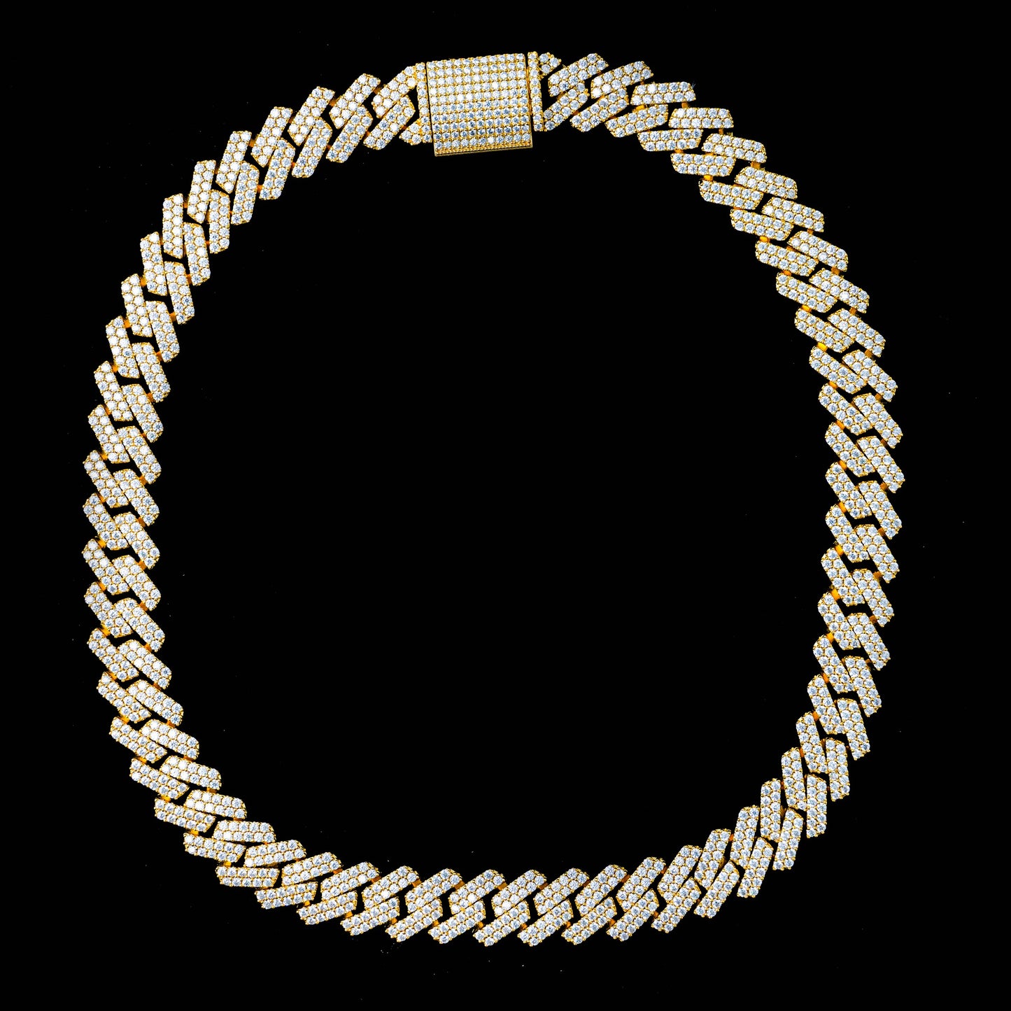 15MM MOISSANITE MIAMI CUBAN LINK CHAIN