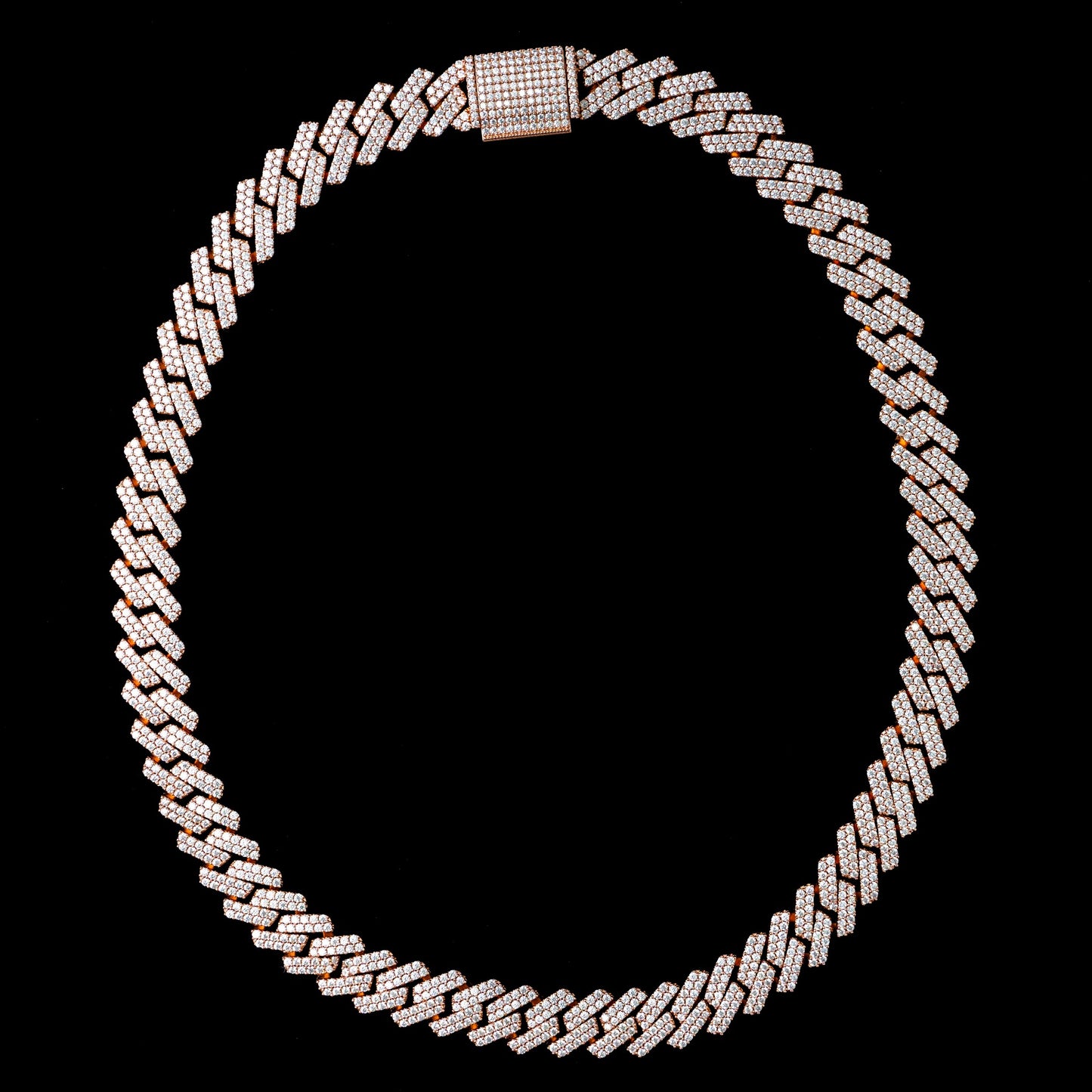 15MM MOISSANITE MIAMI CUBAN LINK CHAIN