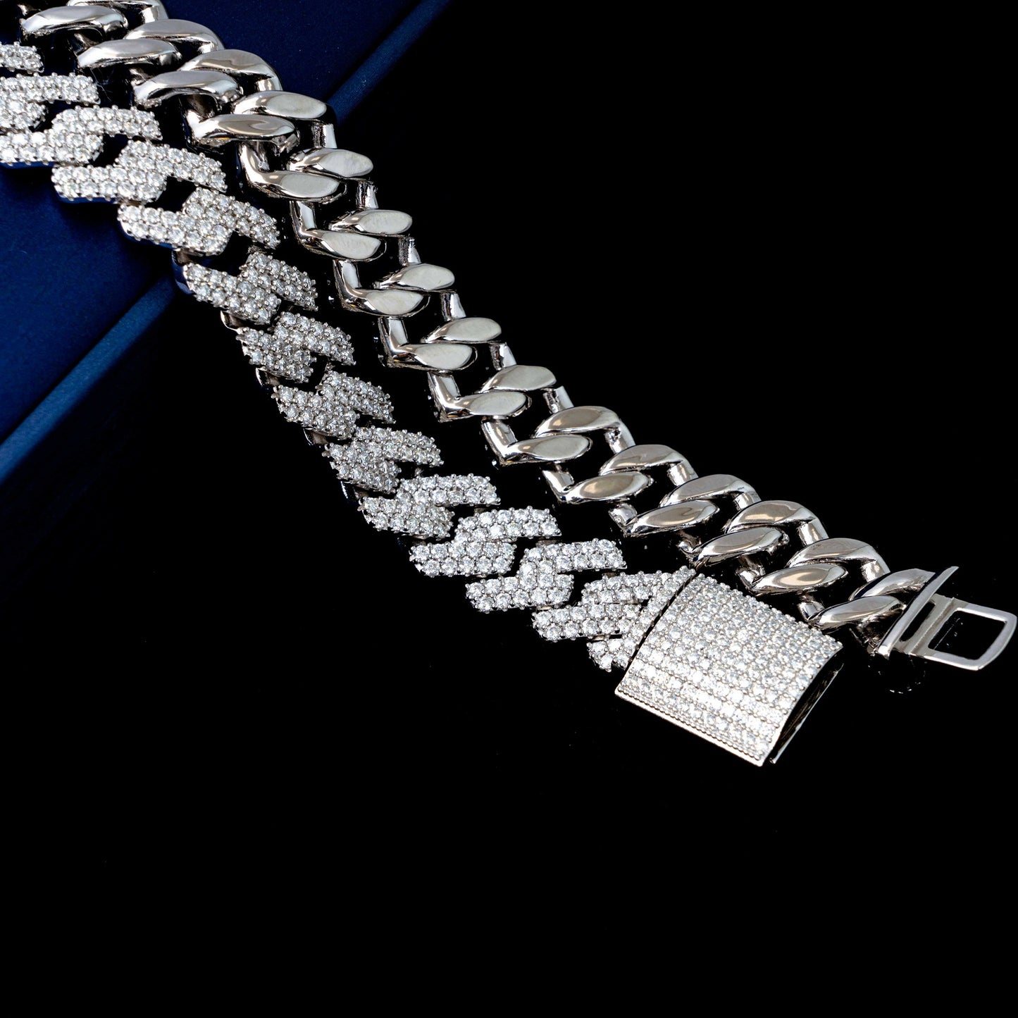 15MM MOISSANITE MIAMI CUBAN LINK CHAIN