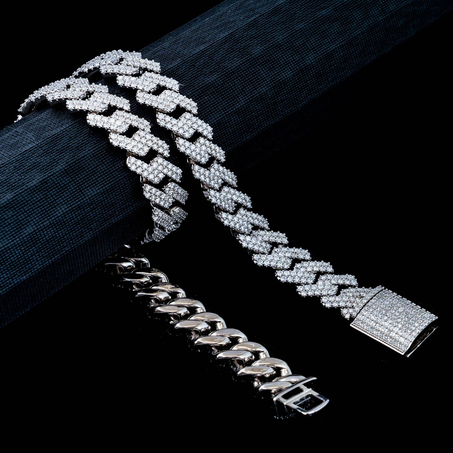 15MM MOISSANITE MIAMI CUBAN LINK CHAIN