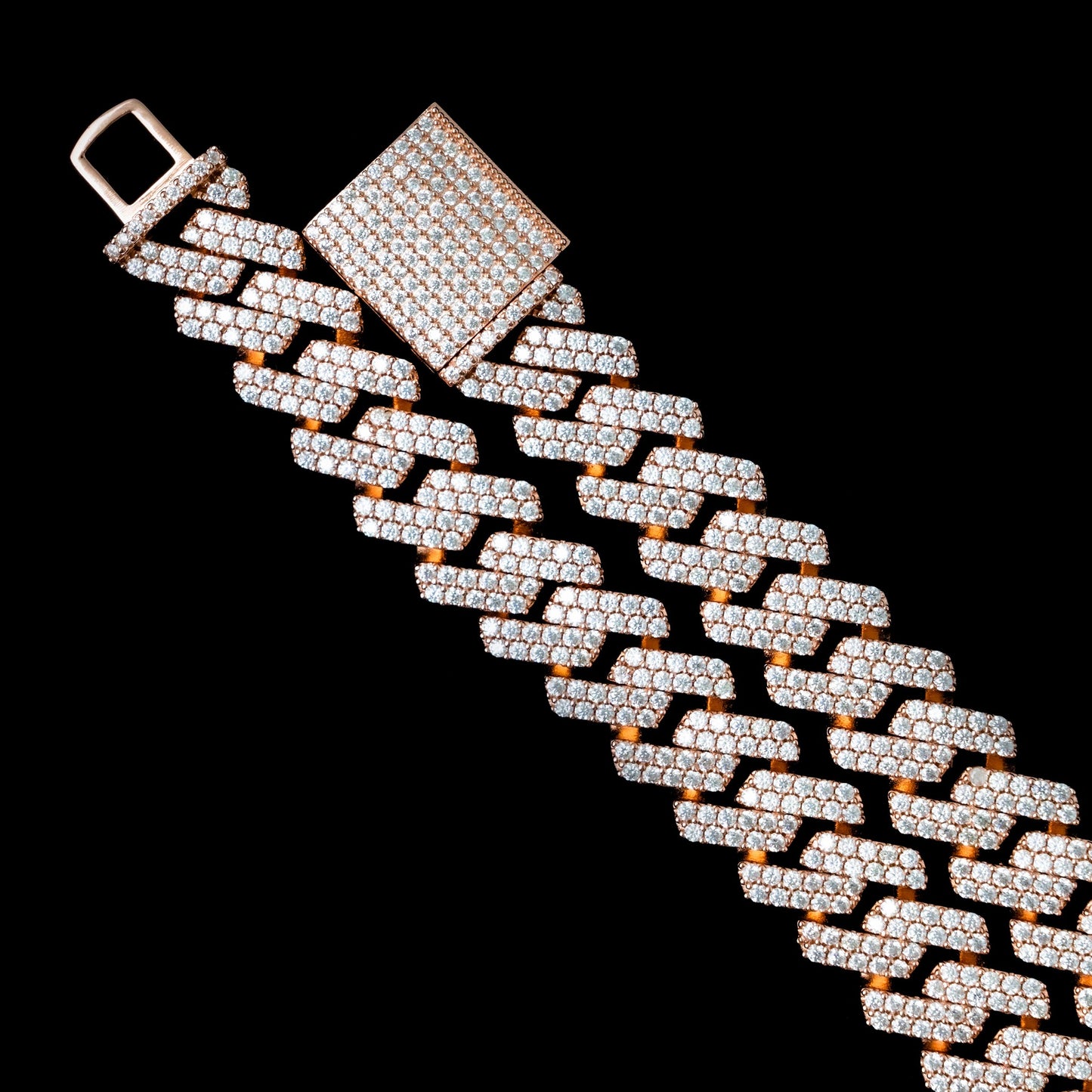 15MM MOISSANITE MIAMI CUBAN LINK CHAIN