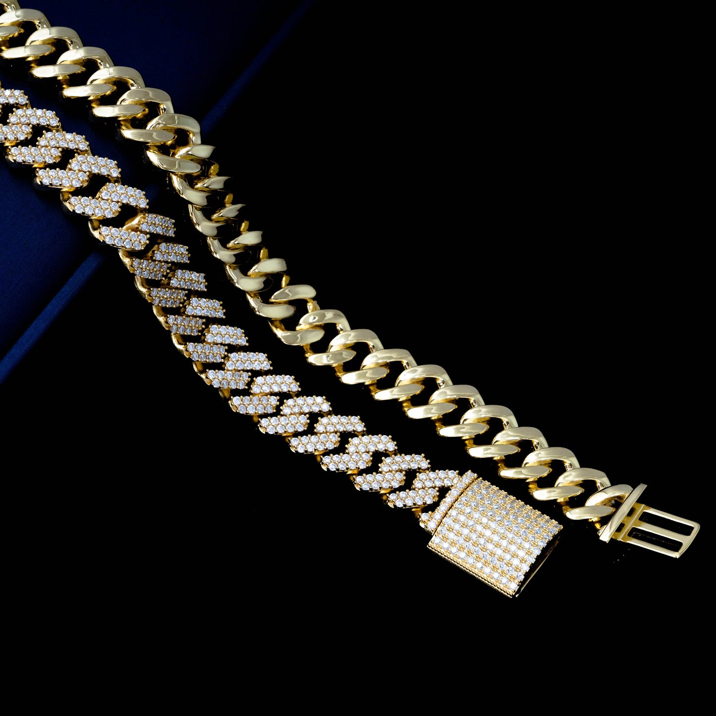 13MM MOISSANITE MIAMI CUBAN LINK CHAIN