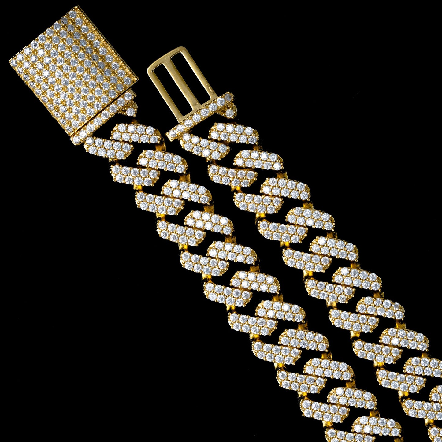 13MM MOISSANITE MIAMI CUBAN LINK CHAIN