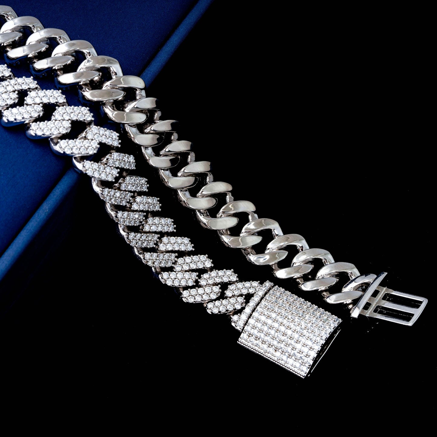 13MM MOISSANITE MIAMI CUBAN LINK CHAIN