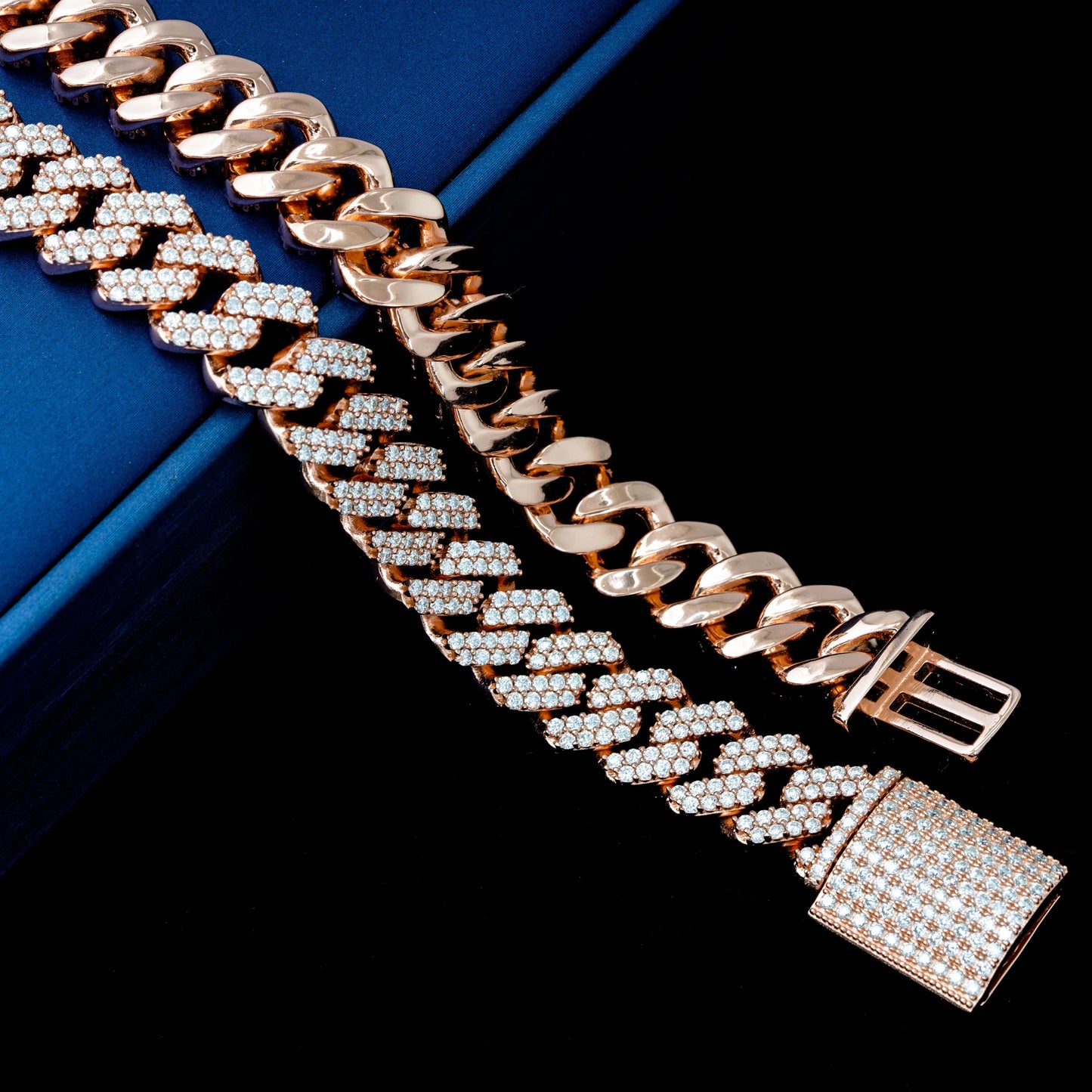 13MM MOISSANITE MIAMI CUBAN LINK CHAIN