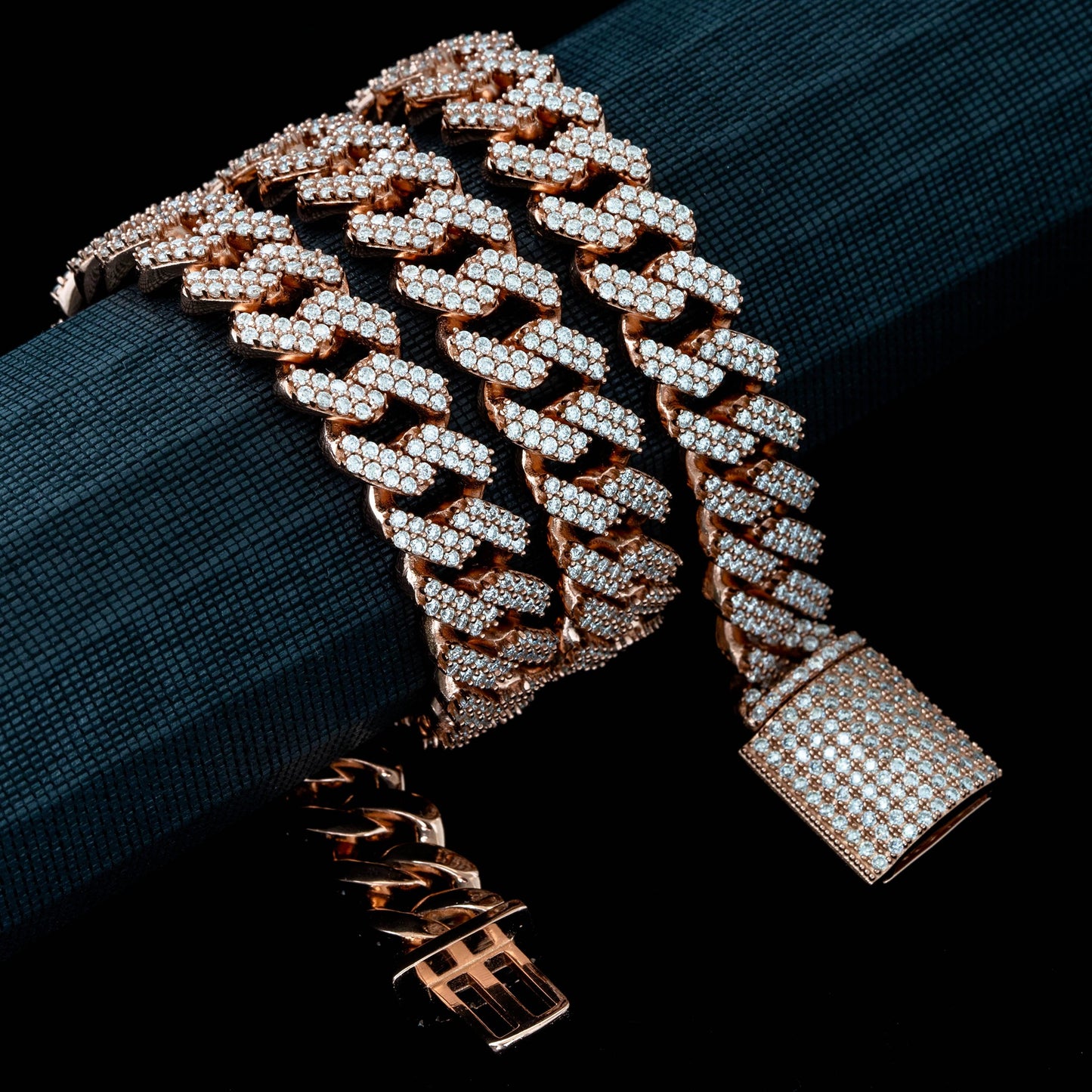 13MM MOISSANITE MIAMI CUBAN LINK CHAIN