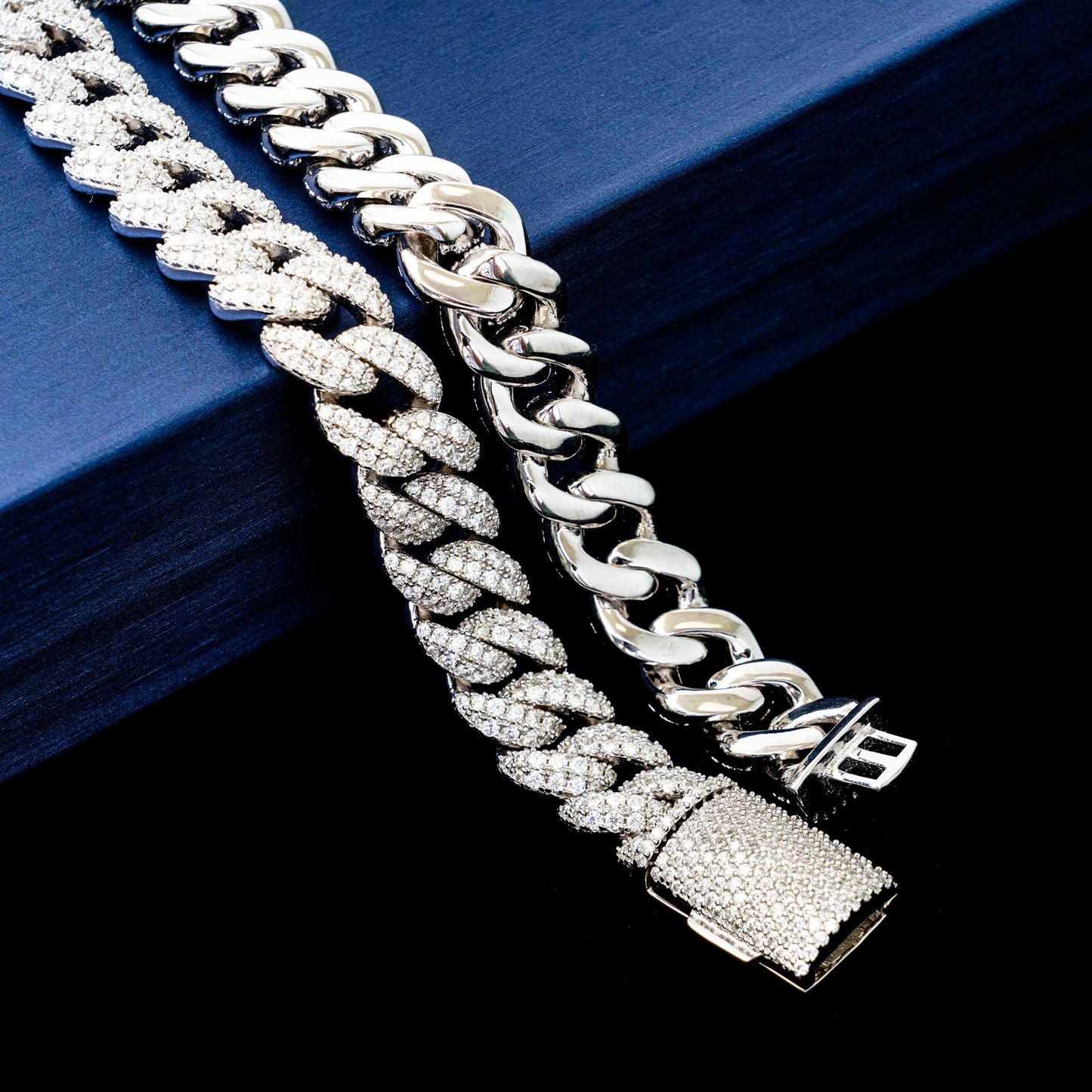 12MM MOISSANITE CUBAN LINK CHAIN