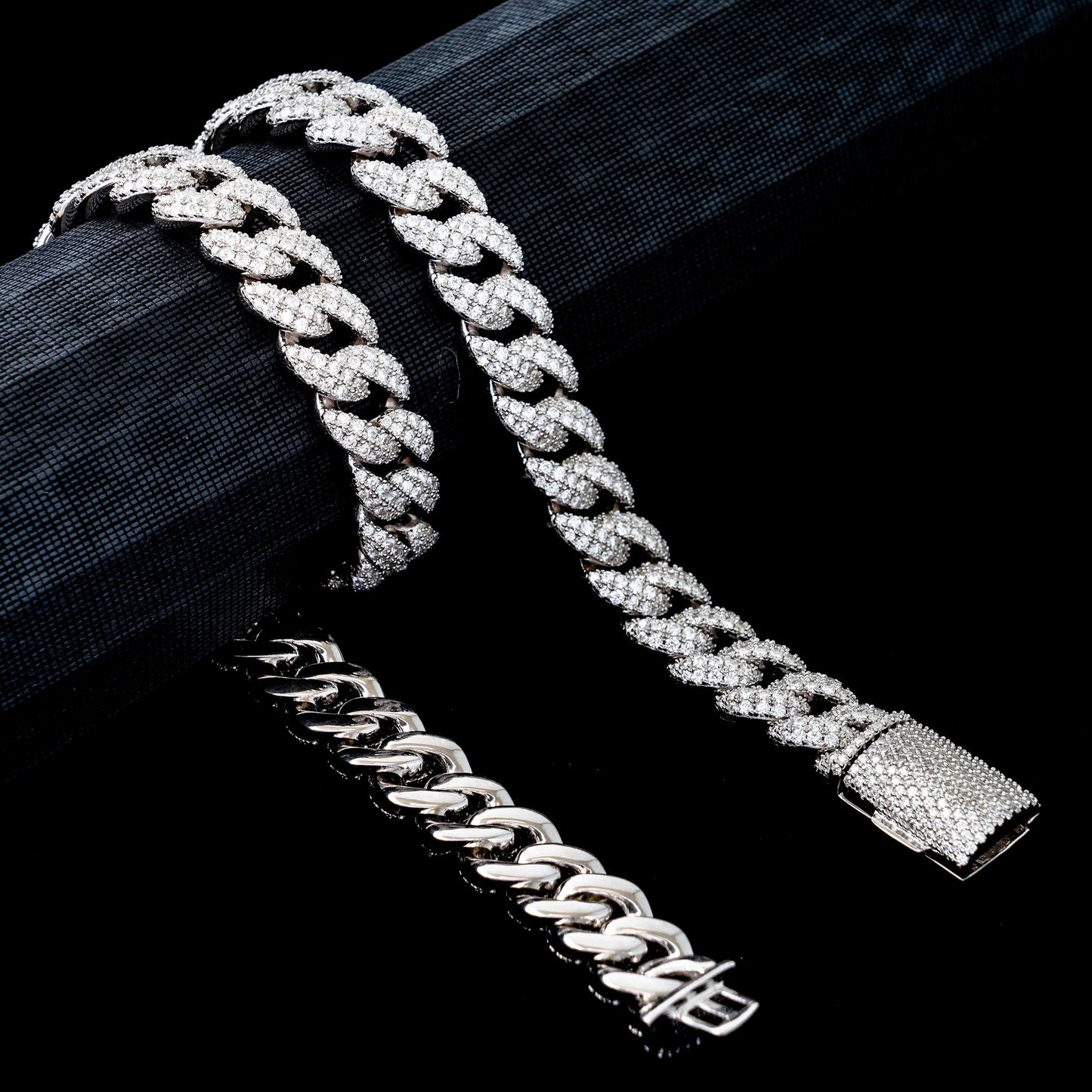 12MM MOISSANITE CUBAN LINK CHAIN