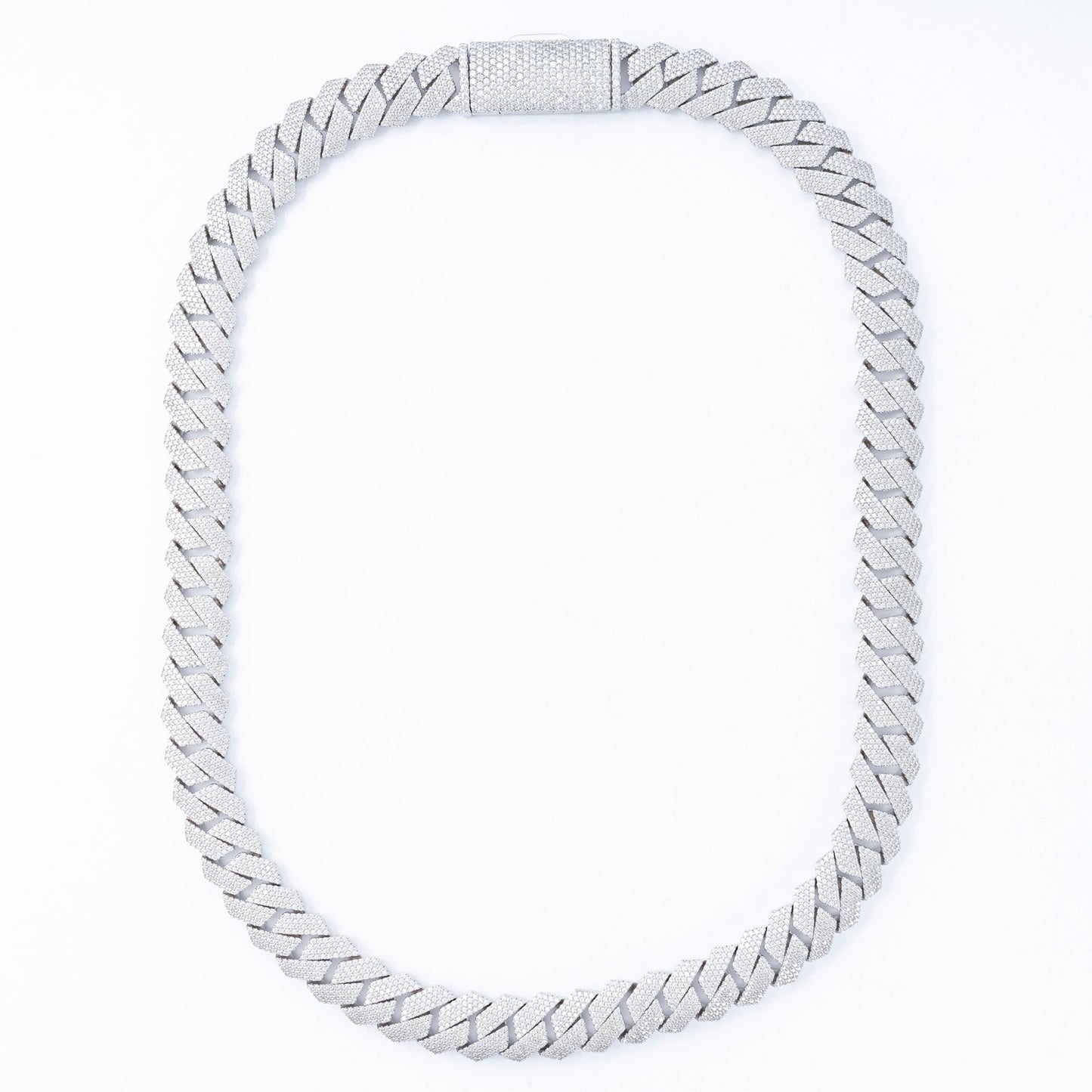 15MM MOISSANITE MIAMI CUBAN LINK CHAIN