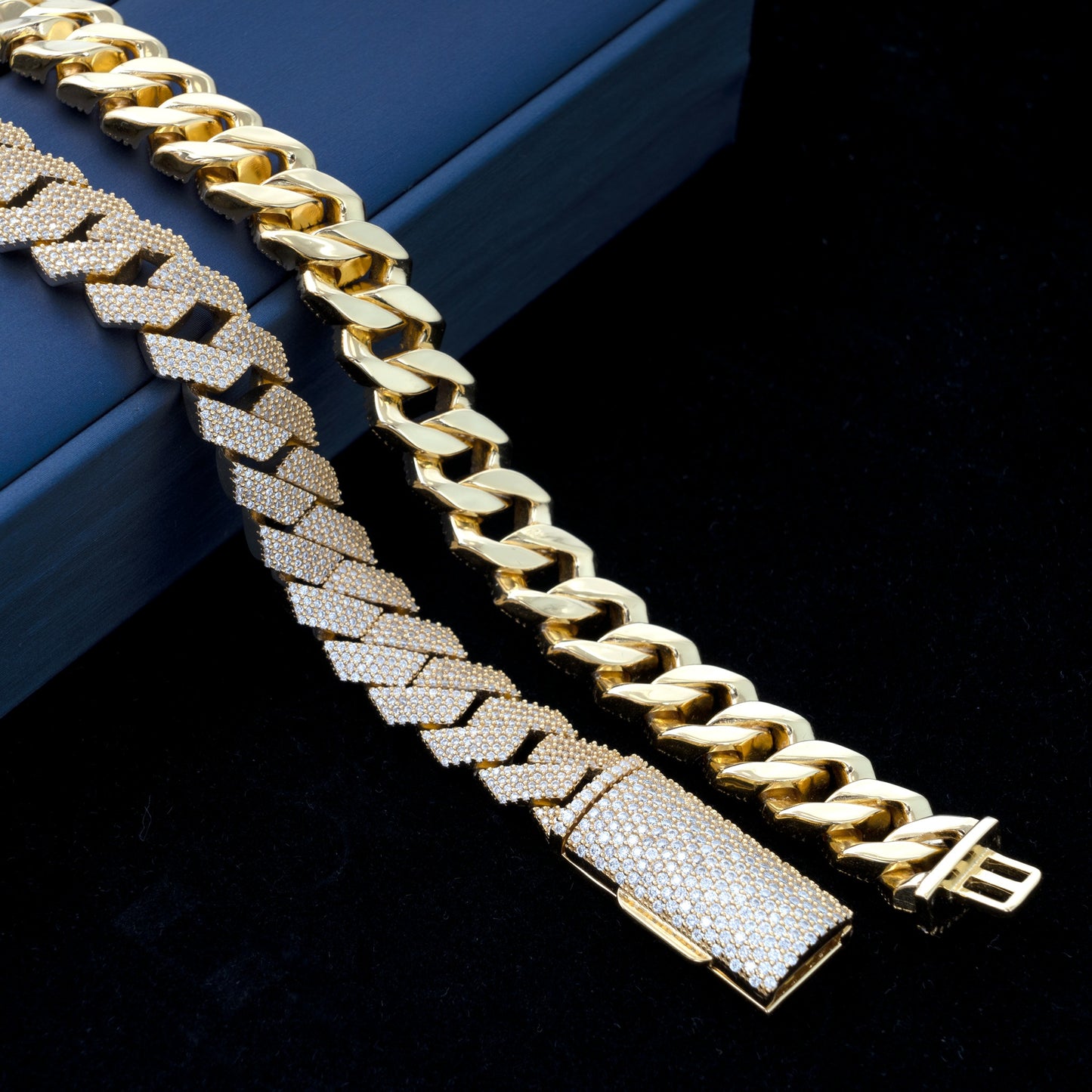 15MM MOISSANITE MIAMI CUBAN LINK CHAIN