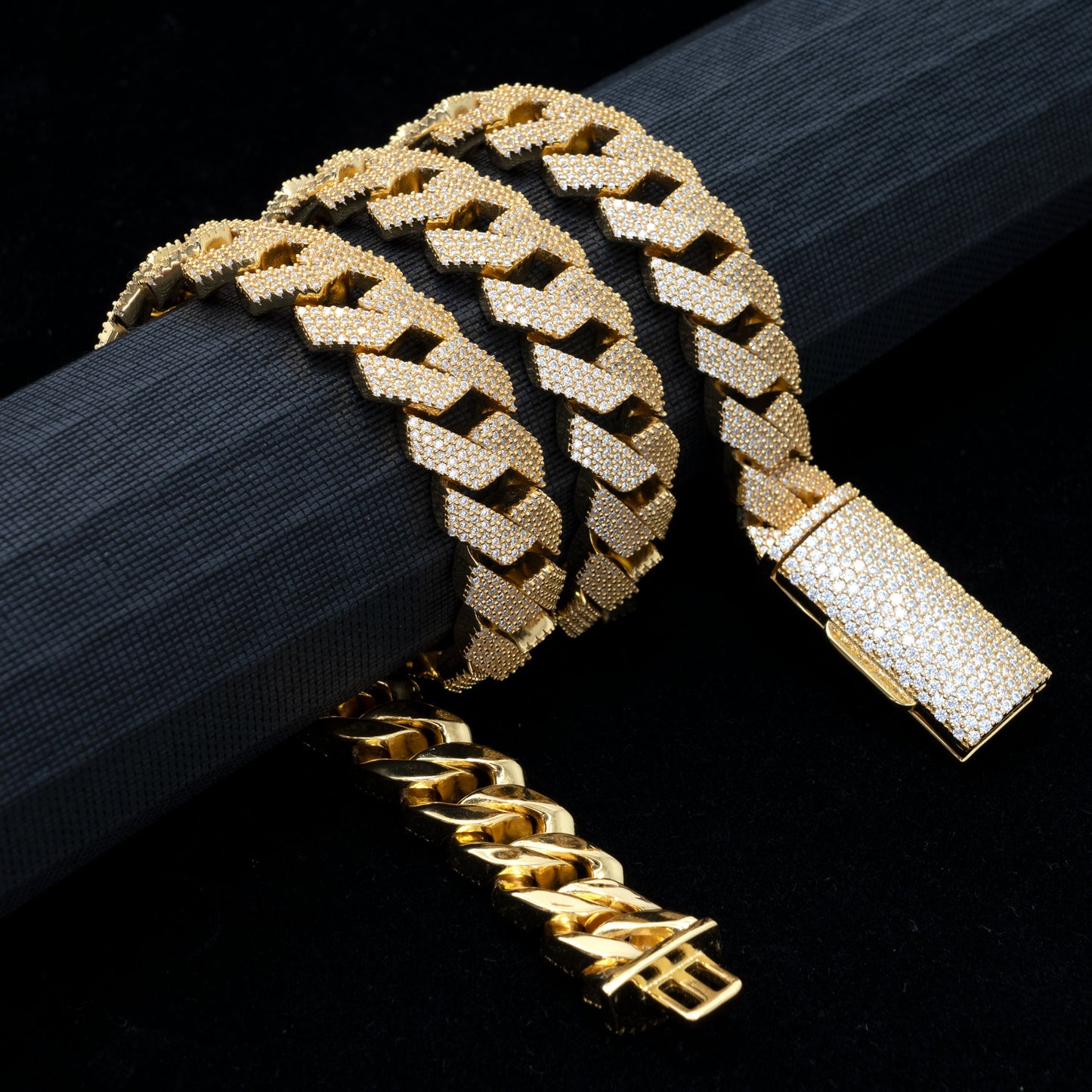 15MM MOISSANITE MIAMI CUBAN LINK CHAIN